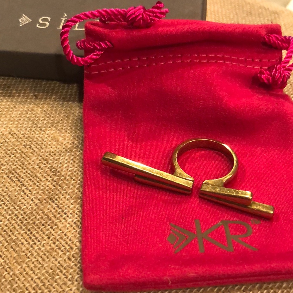 Silpada’s K&R brand Sunbeams Ring